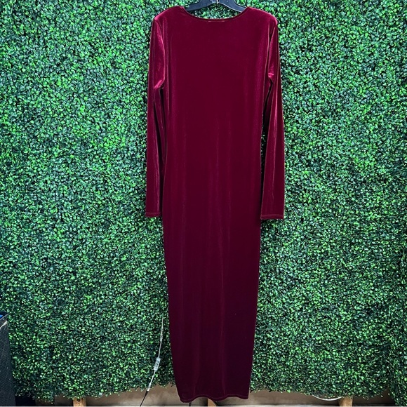 FASHION NOVA | Velvet Maxi Dress - Picture 14 of 15